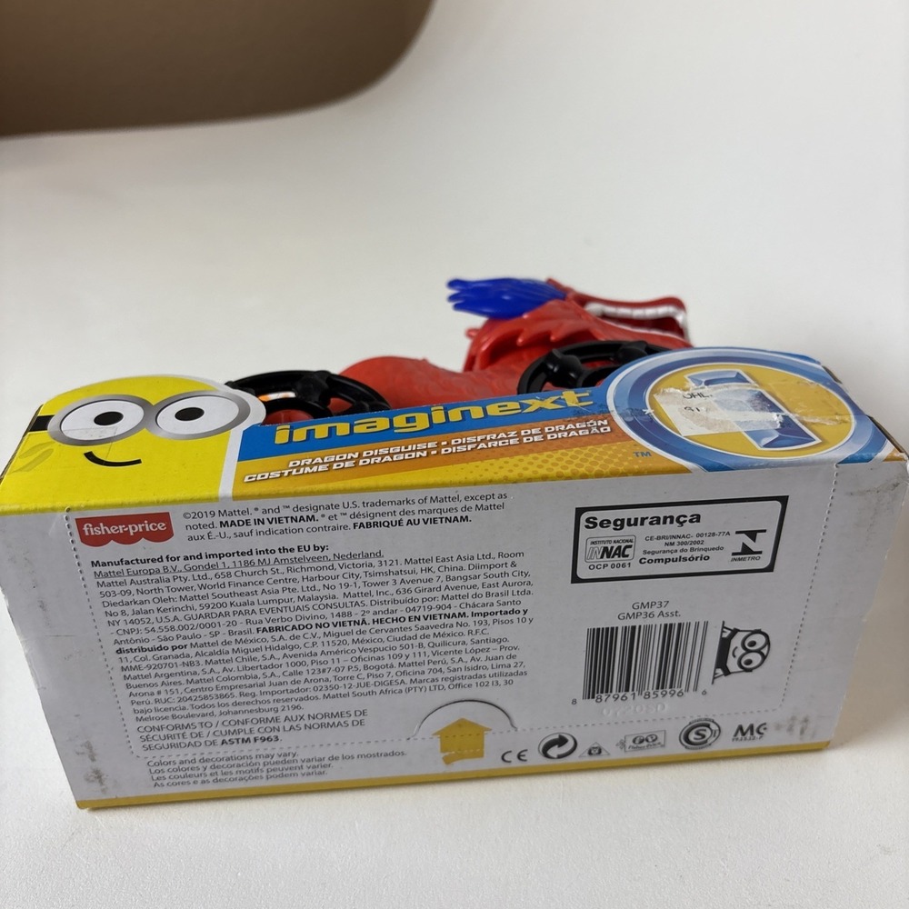 NEW Imaginext Fisher Price Minions Rise Gru Movie Dragon Disguise wagon beast - Picture 8 of 9